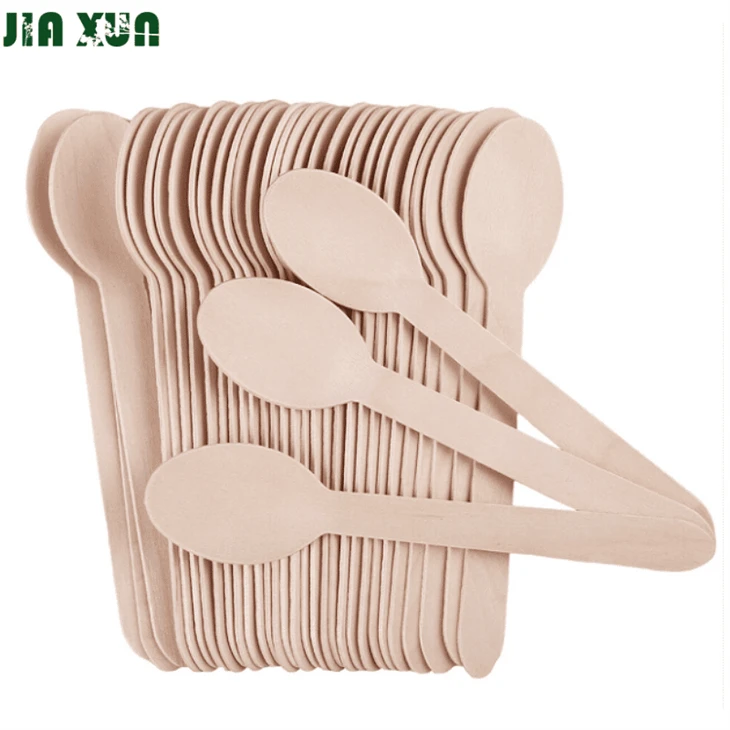 birch wooden cutlery
