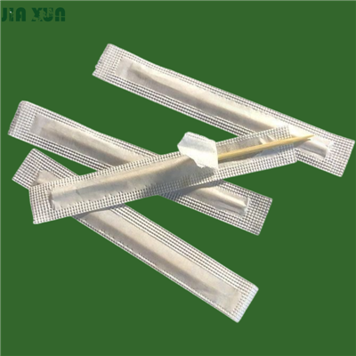 مسواك من الخيزران ملفوف بشكل فردي